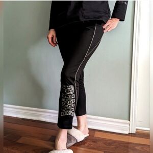 PINK by Victoria's Secret Women's Black Sports Leggings